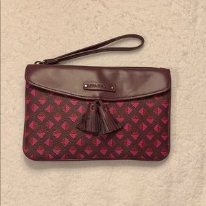 Vera Bradley wristlet with tassels